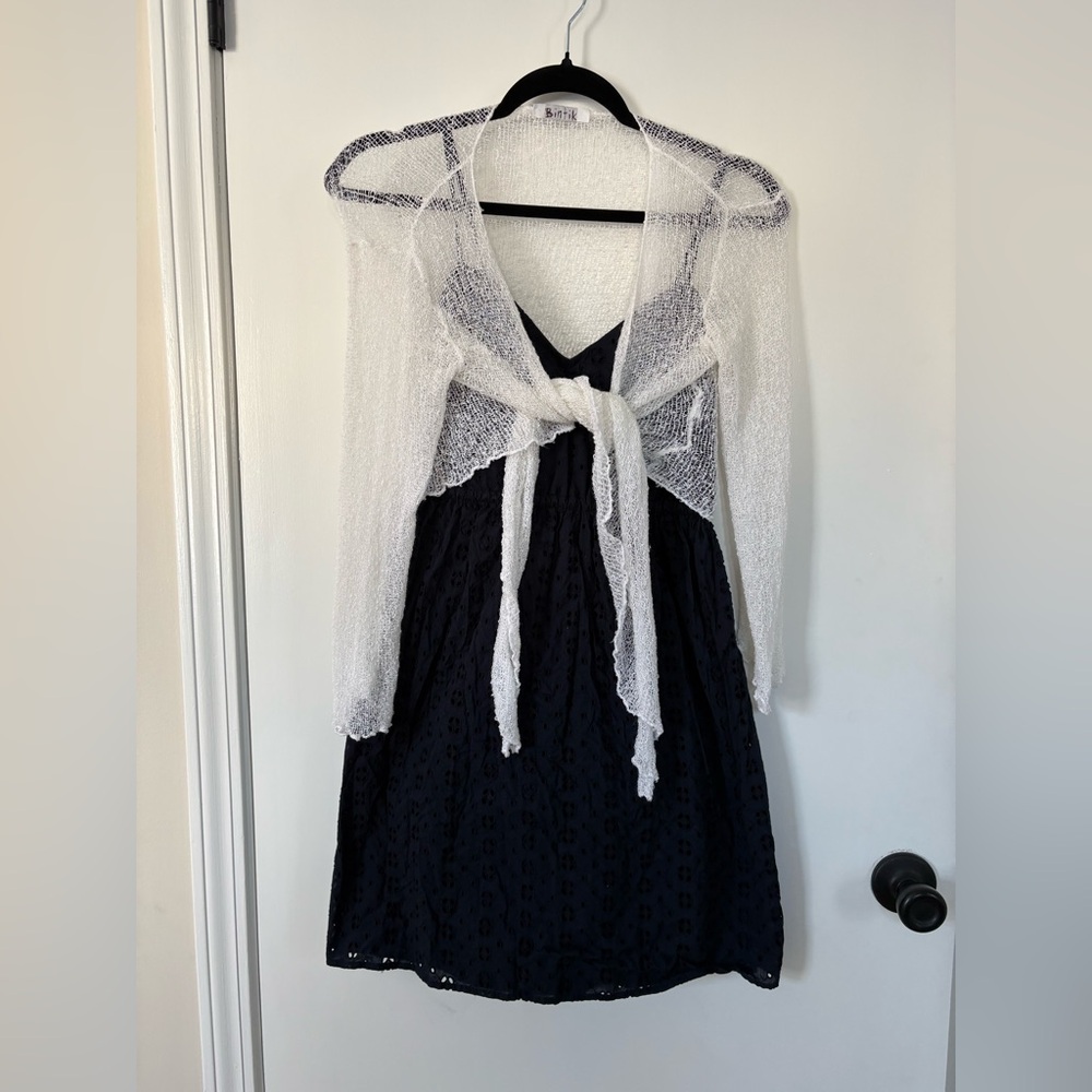 Navy Blue J Crew Dress